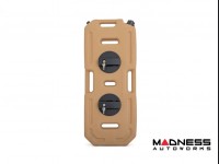 Fluid Container - Flat - Mountable - Rough Country - Tan - 20L