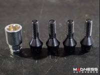 Jeep Renegade Wheel Locks - Black