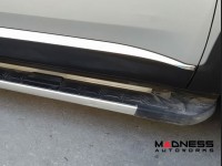 Jeep Renegade Door Trim - Lower Side Molding Kit - Silver Steel