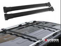 Jeep Renegade Roof Rack Cross Bars - for models w/ factory roof rails - Black - Fly Bar