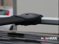 Jeep Renegade Roof Rack Cross Bars - for models w/ factory roof rails - Black - Fly Bar