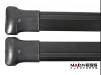 Jeep Renegade Roof Rack Cross Bars - for models w/ factory roof rails - Black - Fly Bar