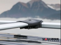 Jeep Renegade Roof Rack Cross Bars - for models w/ factory roof rails - Silver