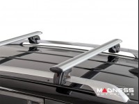 Jeep Renegade Roof Rack Cross Bars - for models w/ factory roof rails - Silver
