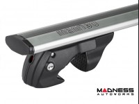 Jeep Renegade Roof Rack Cross Bars - for models w/ factory roof rails - Silver