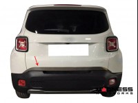 Jeep Renegade Lower Tailgate Trim - Black Chrome