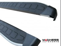 Jeep Renegade Side Steps - ProSide Running Boards - Silver / Black