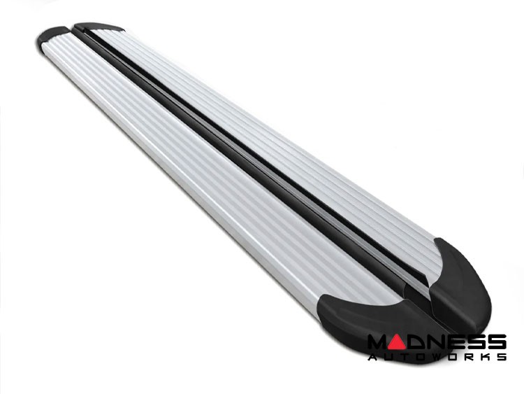 Jeep Renegade Side Steps - APA Running Boards - Silver / Aluminum