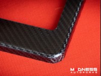 License Plate Frame - 100% Genuine Carbon Fiber