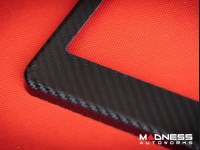 License Plate Frame - 100% Genuine Carbon Fiber