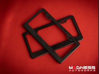 License Plate Frame - 100% Genuine Carbon Fiber (2)
