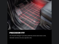 Jeep Renegade Floor Liners - All Weather - Front - Husky - Black