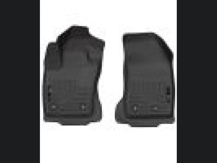 Jeep Renegade Floor Liners - All Weather - Front - Husky - Black