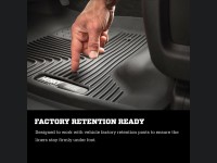 Jeep Renegade Floor Liners - All Weather - Front - Husky - Black