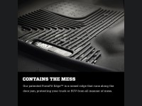 Jeep Renegade Floor Liners - All Weather - Front - Husky - Black