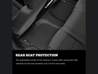 Jeep Renegade Floor Liners - All Weather - Front - Husky - Black