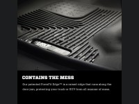 Jeep Renegade Floor Liners - All Weather - Front - Husky - Black