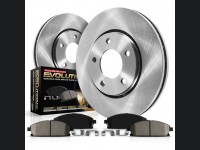 Jeep Renegade Brake Pads + Rotors - Rear - Smooth Rotors + Ceramic Pads - Powerstop - Z17 OE Style