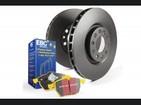 Jeep Renegade Brake Pads + Rotors - Front - RK Series Premium Rotors - Yellowstuff Pads