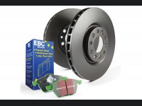 Jeep Renegade Brake Pads + Rotors - Front - RK Series Premium Rotors - Greenstuff Brake Pads