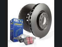 Jeep Renegade Brake Pads + Rotors - Front & Rear - S20 RK Series Premium Rotors - Ultimax2 Pads 