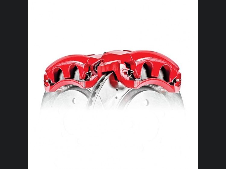 Jeep Renegade Brake Calipers (2) - Front Pair - Red