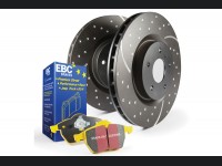 Jeep Renegade Brake Pads + Rotors - Rear - S5 GD Sport Rotors - Yellowstuff Pads