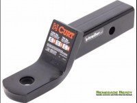 Jeep Renegade Trailer Hitch Ball Mount - 2" Class III - Black