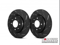Jeep Renegade Brake Rotors (2) - Rear - EBC - Slotted