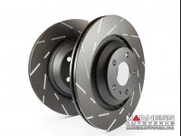 Jeep Renegade Brake Rotors (2) - Rear - EBC - Slotted
