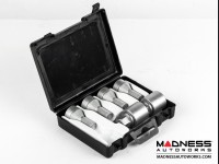 Jeep Renegade Wheel Locks - Farad - Silver - Starlock