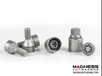Jeep Renegade Wheel Locks - Farad - Silver - Starlock