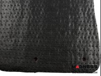 Jeep Renegade All Weather Floor Mats - Front + Rear - Rubber Woven Carpet - Black 