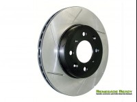 Jeep Renegade Performance Brake Rotor (1) - Front Left - StopTech - Slotted Cryo Rotor 